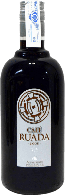 8,95 € Envío gratis | Licores Aguardientes de Galicia Ruada España Botella 70 cl Café
