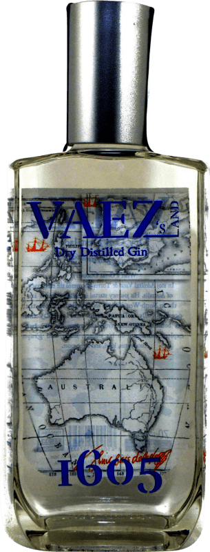 26,95 € Envoi gratuit | Genièvre Gin Aguardientes de Galicia Vaez's Land 1605 Espagne Bouteille 70 cl