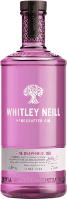 26,95 € Envio grátis | Gin Whitley Neill Pink Grapefruit Gin Reino Unido Garrafa 70 cl