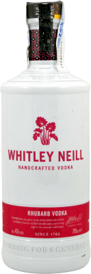 17,95 € Envio grátis | Vodca Whitley Neill Rhubarb Reino Unido Garrafa 70 cl