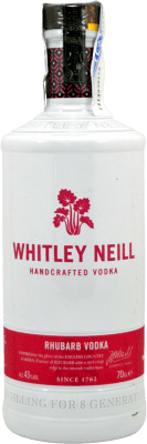18,95 € Envio grátis | Vodka Whitley Neill Rhubarb Reino Unido Garrafa 70 cl