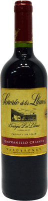 4,95 € 送料無料 | 赤ワイン Los Llanos Señorío Crianza — クリアンサ D.O. Valdepeñas カスティーリャ・ラ・マンチャ スペイン Tempranillo — テンプラニーリョ 75 cl