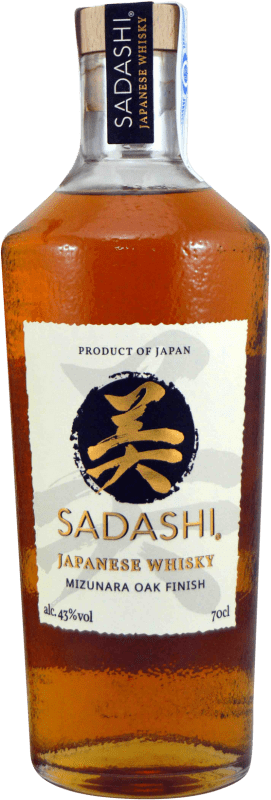57,95 € Envoi gratuit | Whisky Single Malt Campeny Sadashi Mizunara Oak Cask Finish — Finition en Fût Japon Bouteille 70 cl