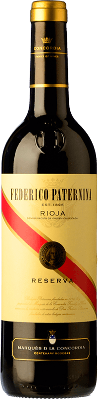 5,95 € 送料無料 | 赤ワイン Paternina Banda Roja 予約 D.O.Ca. Rioja ラ・リオハ スペイン Tempranillo, Grenache ボトル 75 cl