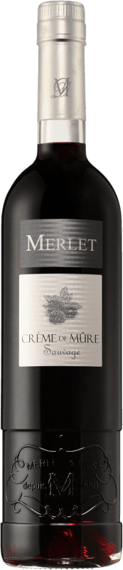 39,95 € Spedizione Gratuita | Crema di Liquore Merlet Francia 70 cl Mora