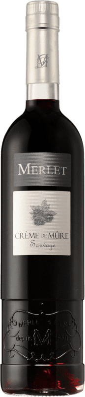 21,95 € Spedizione Gratuita | Crema di Liquore Merlet Mora Francia Bottiglia 70 cl