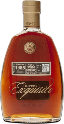 68,95 € Envio grátis | Rum Oliver & Oliver Exquisito 1985 República Dominicana Garrafa 70 cl