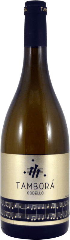 7,95 € Spedizione Gratuita | Vino bianco Viña Costeira Tamborá D.O. Ribeiro Galizia Spagna Godello Bottiglia 75 cl