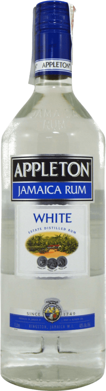 12,95 € Free Shipping | Rum Appleton Estate Jamaica White Jamaica 1 L