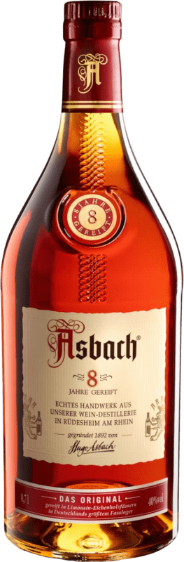 28,95 € Envoi gratuit | Brandy Asbach Allemagne 8 Ans 70 cl