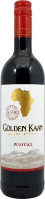 11,95 € Envio grátis | Vinho tinto Golden Kaan Pinotage África do Sul Garrafa 75 cl