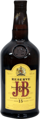 43,95 € Kostenloser Versand | Whiskey Blended J&B Schottland Großbritannien 15 Jahre Flasche 70 cl