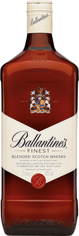 51,95 € Kostenloser Versand | Blended Whisky Ballantine's Großbritannien Spezialflasche 2 L