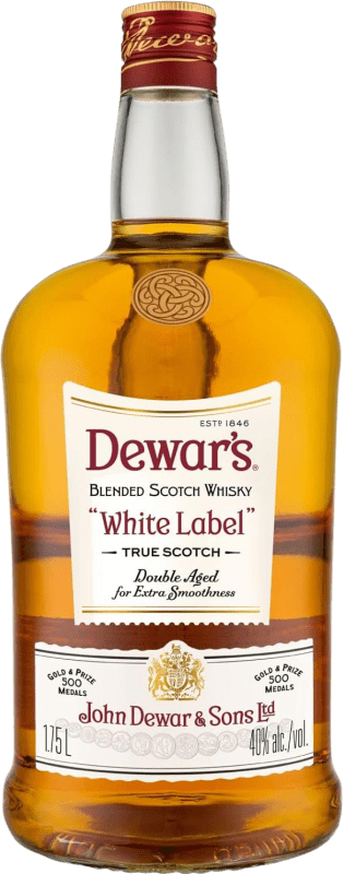 51,95 € Envoi gratuit | Whisky Blend Dewar's White Label Royaume-Uni Bouteille Spéciale 1,75 L