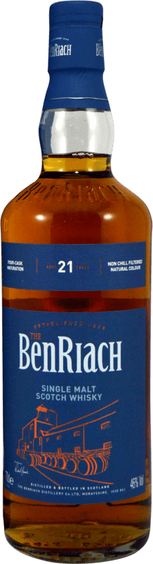 189,95 € 免费送货 | 威士忌单一麦芽威士忌 The Benriach 英国 21 岁 瓶子 70 cl