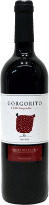 8,95 € Бесплатная доставка | Красное вино Copaboca Gorgorito Дуб D.O. Ribera del Duero Кастилия-Леон Испания Tempranillo бутылка 75 cl