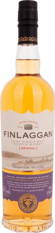 42,95 € Free Shipping | Whisky Single Malt Finlaggan Original Peaty United Kingdom Bottle 70 cl