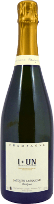 38,95 € 送料無料 | 白スパークリングワイン Jacques Lassaigne 1+ Un Blanc de Blancs A.O.C. Champagne シャンパン フランス Chardonnay ボトル 75 cl