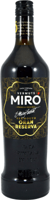 17,95 € Envío gratis | Vermut Miró Gran Reserva España 1 L