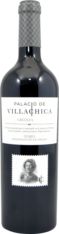 24,95 € 免费送货 | 红葡萄酒 Palacio de Villachica Crianza — 陈酿 D.O. Toro 卡斯蒂利亚莱昂 西班牙 Tinta de Toro 75 cl