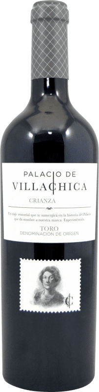 12,95 € 免费送货 | 红酒 Palacio de Villachica 岁 D.O. Toro 卡斯蒂利亚莱昂 西班牙 Tinta de Toro 瓶子 75 cl
