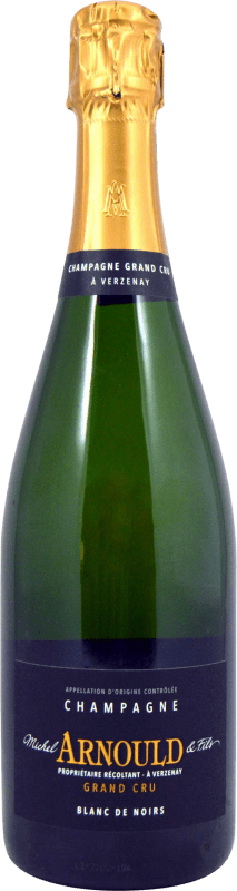 36,95 € Free Shipping | White Sparkling Wine Michel Arnould Grand Cru A.O.C. Champagne Champagne France Pinot Noir Bottle 75 cl