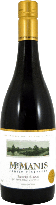 15,95 € Spedizione Gratuita | Vino rosso McManis I.G. California California stati Uniti Petite Syrah Bottiglia 75 cl