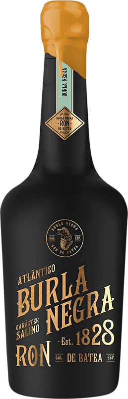 36,95 € Free Shipping | Rum Galician Original Drinks Burla Negra Spain Bottle 70 cl