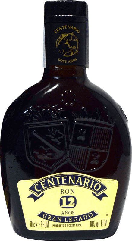 35,95 € Envío gratis | Ron Centenario Costa Rica 12 Años Botella 70 cl