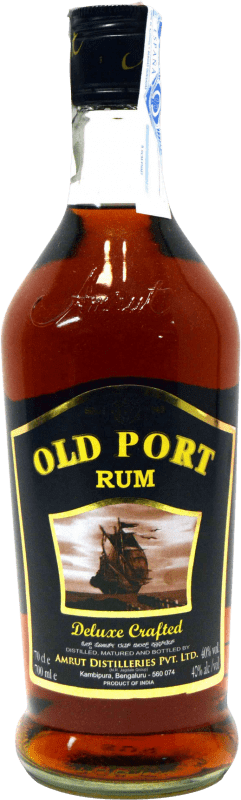 23,95 € Envoi gratuit | Rhum Amrut Indian Old Port Inde Bouteille 70 cl