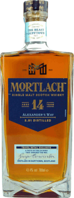63,95 € 免费送货 | 威士忌单一麦芽威士忌 Mortlach 英国 14 岁 瓶子 70 cl