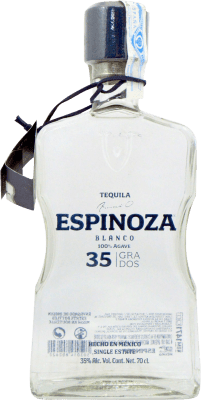 47,95 € Envio grátis | Tequila Espinoza Blanco México Garrafa 70 cl