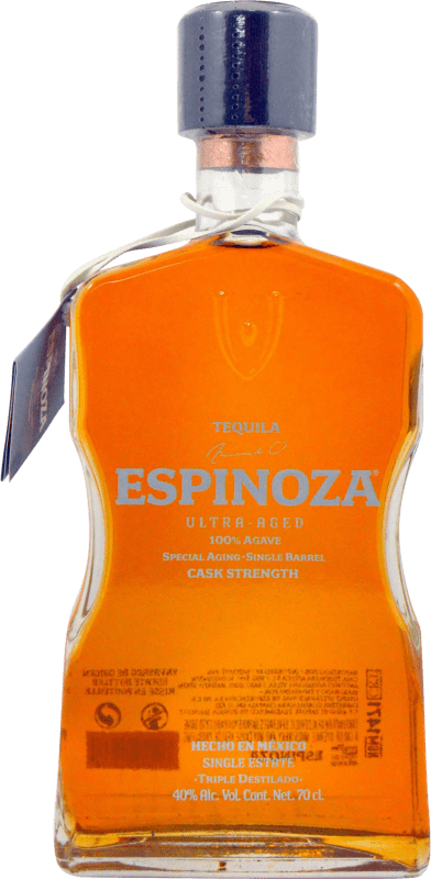 45,95 € Free Shipping | Tequila Espinoza Ultra Cask Strength Barrel Aged Mexico 70 cl