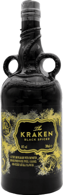 62,95 € Бесплатная доставка | Ром Kraken Black Rum Spiced Ceramic Edition Соединенные Штаты бутылка 70 cl