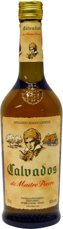 16,95 € Kostenloser Versand | Calvados Maitre Pierre I.G.P. Calvados Pays d'Auge Frankreich 70 cl