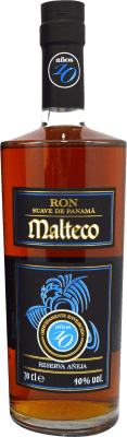 29,95 € 免费送货 | 朗姆酒 Bodegas de América Malteco Añejo 预订 巴拿马 10 岁 瓶子 70 cl