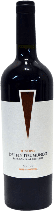 14,95 € Kostenloser Versand | Rotwein Fin del Mundo Reserve I.G. Mendoza Mendoza Argentinien Malbec Flasche 75 cl