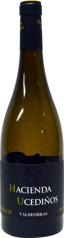 15,95 € Kostenloser Versand | Weißwein Eladiontalla Paradelo Hacienda Ucediños D.O. Valdeorras Galizien Spanien Godello Flasche 75 cl
