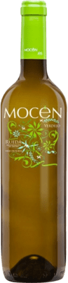 10,95 € 免费送货 | 白葡萄酒 Mocén 甄选, 特别 D.O. Rueda 卡斯蒂利亚莱昂 西班牙 Verdejo — 维德霍 75 cl