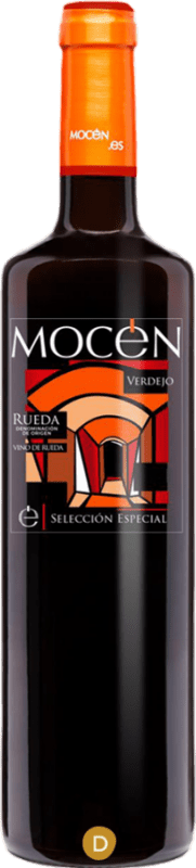 9,95 € Envio grátis | Vinho Branco Mocén Seleção, Especial D.O. Rueda Castela e Leão Espanha Verdejo 75 cl