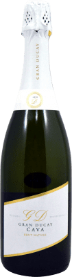 5,95 € 免费送货 | 白起泡酒 San Valero Gran Ducay Brut Nature D.O. Cava 加泰罗尼亚 西班牙 Macabeo, Xarel·lo, Parellada 瓶子 75 cl