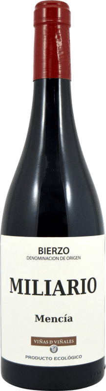 7,95 € 免费送货 | 红酒 Viñas de Viñales Miliario D.O. Bierzo 卡斯蒂利亚莱昂 西班牙 Mencía 瓶子 75 cl