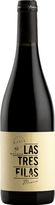 13,95 € Бесплатная доставка | Красное вино Merayo Las Tres Filas D.O. Bierzo Кастилия-Леон Испания Mencía — Менсия Бутылка 75 cl