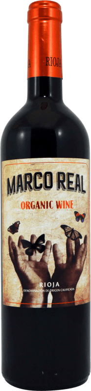 14,95 € Envoi gratuit | Vin Rouge Marco Real D.O.Ca. Rioja La Rioja Espagne Tempranillo, Garnacha — Grenache Organic — Biologique Bouteille 75 cl