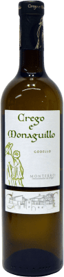 15,95 € Envio grátis | Vinho branco Crego e Monaguillo D.O. Monterrei Galiza Espanha Godello Garrafa 75 cl