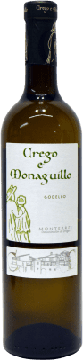 11,95 € Spedizione Gratuita | Vino Bianco Crego e Monaguillo D.O. Monterrei Galizia Spagna Godello 75 cl