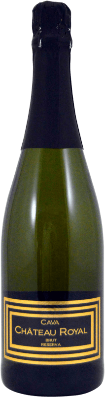 5,95 € Envoi gratuit | Blanc mousseux Cusivins Château Royal Brut Réserve D.O. Cava Catalogne Espagne Macabeo, Xarel·lo, Parellada Bouteille 75 cl