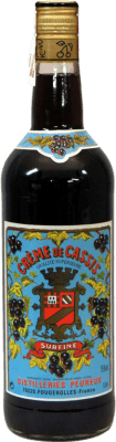 14,95 € Spedizione Gratuita | Crema di Liquore Peureux Cassis Francia Bottiglia 1 L