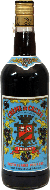 13,95 € Spedizione Gratuita | Liquori Peureux Cassis Francia Bottiglia 1 L