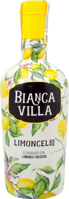 13,95 € Бесплатная доставка | Ликеры La Navarra Bianca Villa Limoncello Испания бутылка 70 cl